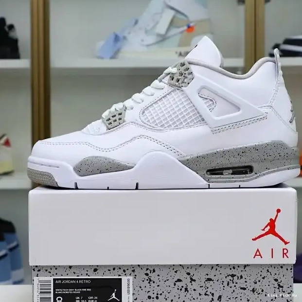 RETRO Kimikick 4 'WHITE OREO' JORDAN AIR 0811